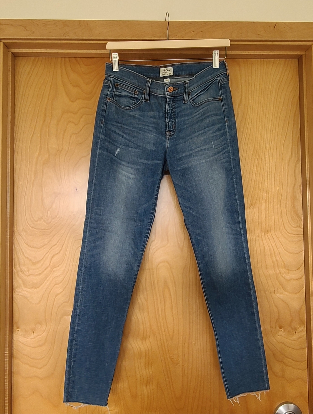 J.Crew Toothpick Jeans, Size 29, NWT